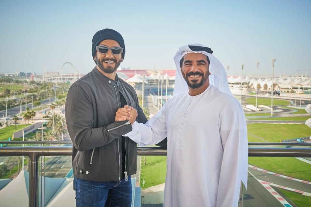 Yas Islands Brand Ambassador Bollywood Superstar Ranveer Singh receives UAE Golden Visa