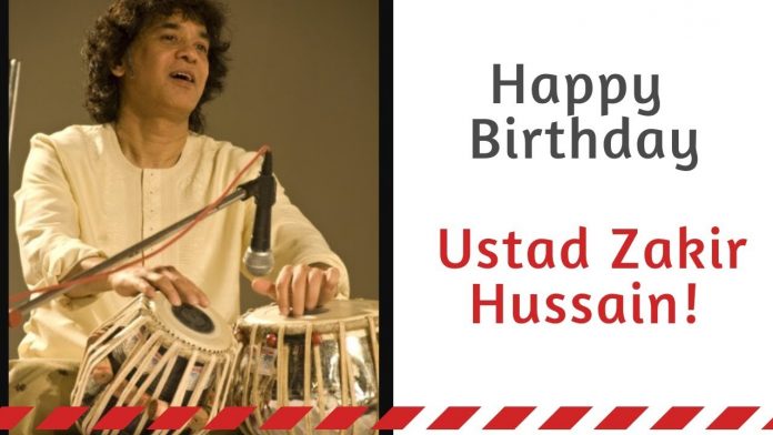 Ustad Zakir Hussain Happy Birthday