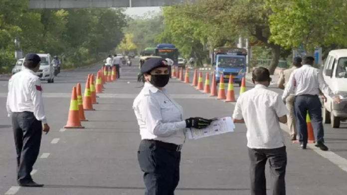 Delhi Police Traffic
