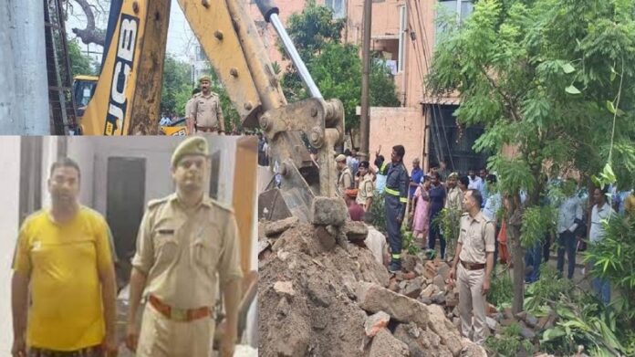 Noida wall collapse tragedy