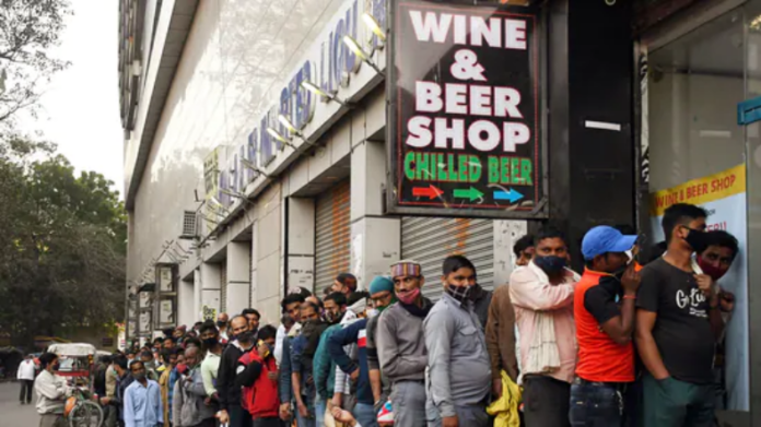 Delhi Liquor Sale