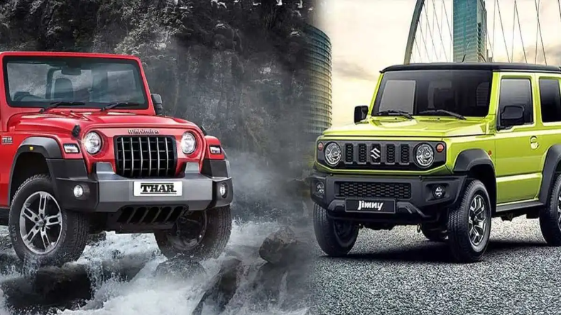 Thar vs Maruti Jimny: महिंद्रा थार को टक्कर देने के लिए मारूति ने पेश की Jimny SUV, जानें दोनों की विशेषताएं