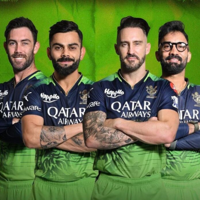 RCB will be seen in green jersey