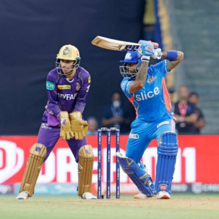 Mumbai Indians got second win, defeated KKR by 5 wickets