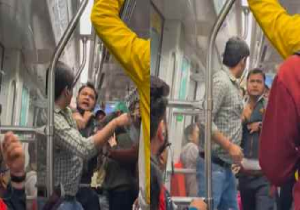 Delhi Metro: दिल्ली मेट्रो फिर बना जंग का अखाड़ा, 2 यात्रियों में जमकर हुई मारपीट